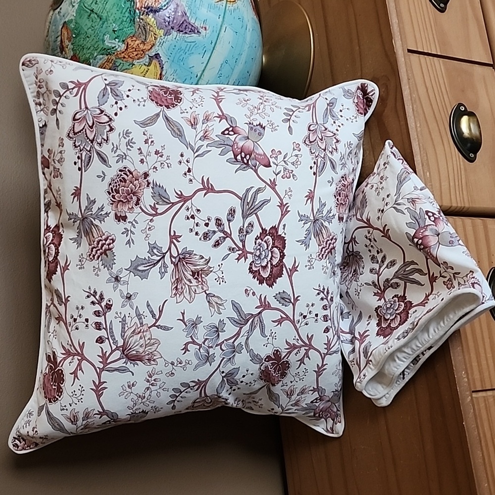 IKEA Sprängört Floral Cushion Cover Set Of 2